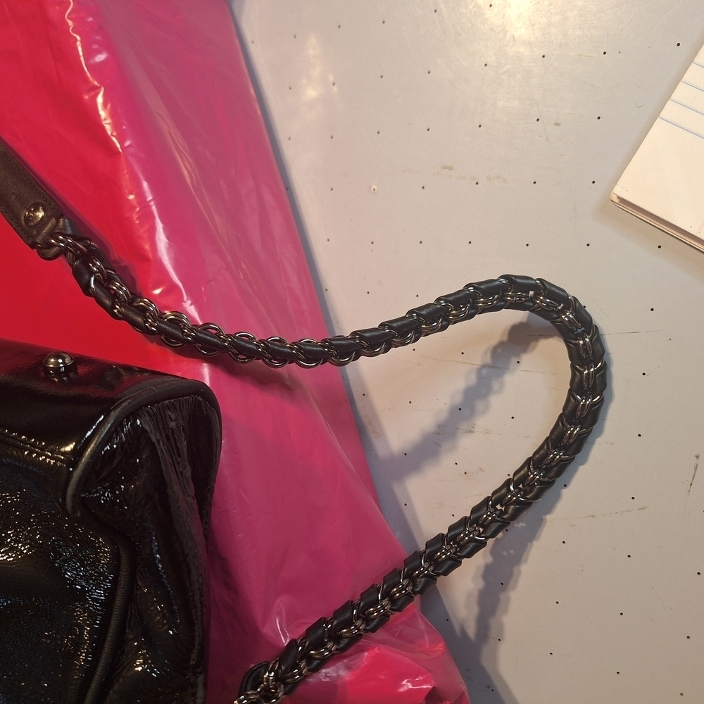 Eric Javits Black and Green Crossbody Bag - Picture 5 of 12